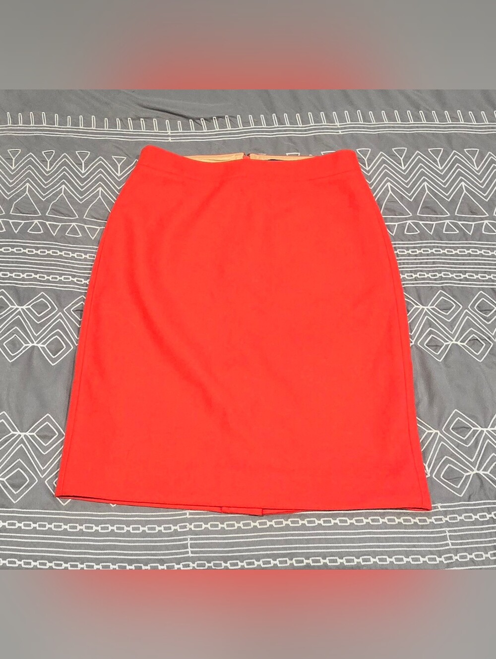 J.Crew High Waisted Wool Blended Pencil Skirt Size 00